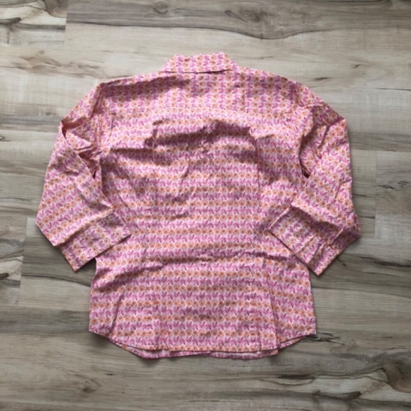 Stretchy Talbots Button Up Blouse - Picture 6 of 7